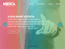 Tablet Screenshot of magicaempresarial.com